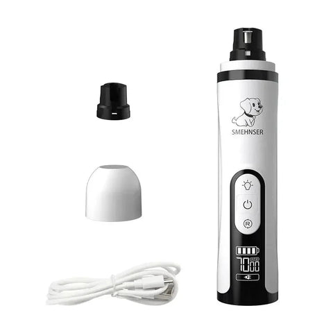 Electric Pet Nail Grinder -LED Light - USB Rechargeable