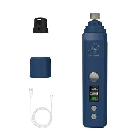 Electric Pet Nail Grinder -LED Light - USB Rechargeable