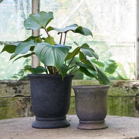 Berta Choko Patinated Terracotta Pot