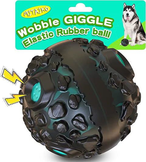 Interactive Dog Ball Squeaky Sound