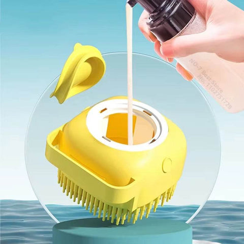 Cateby Luxury Pet Bath Brush Grooming Tool