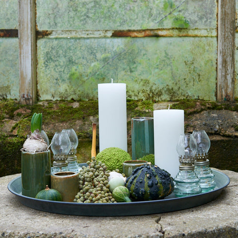 Moss Green Pot Saucer