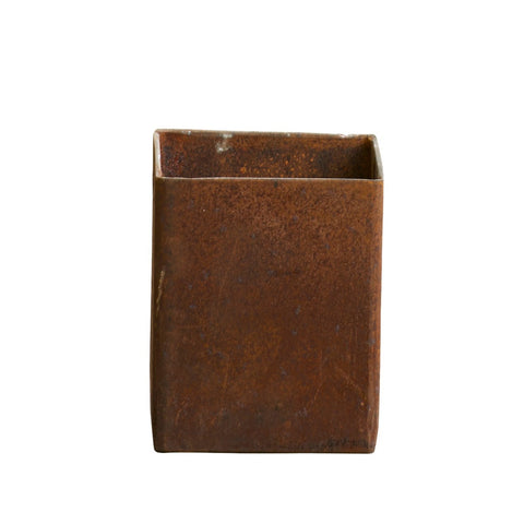 Ingrid Corten Steel Pot