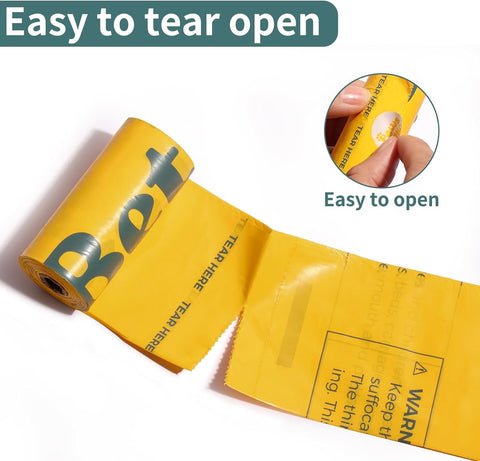 Biodegradable Dog Poop Bags Rolls