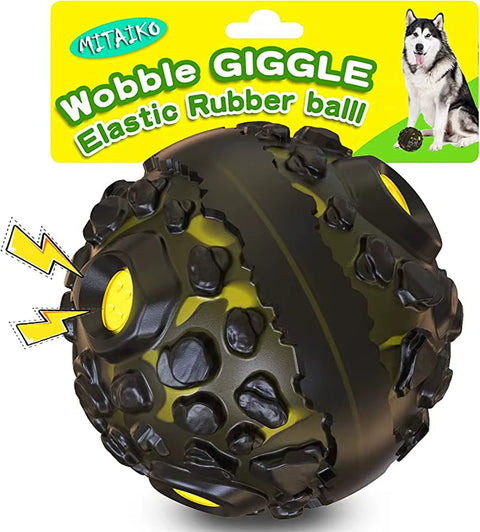 Interactive Dog Ball Squeaky Sound