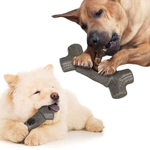 Dog Chewing Bone & Snack Retainer - Durable Toy for Dogs