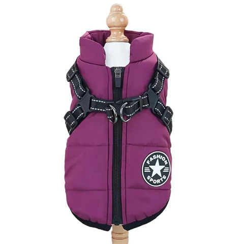 Waterproof Coat Zipper Dog Jacket