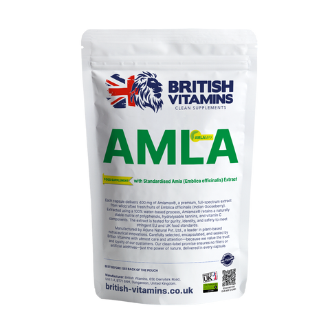 AMLA Amlamax® – 400 mg British Vitamins 60 Capsules