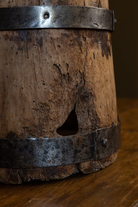 Irish Vernacular Metal Bound Noggin