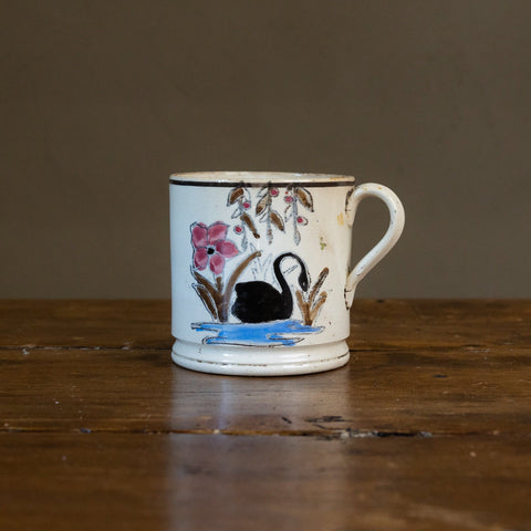 19th Century Spongeware Mug