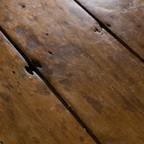 18th Century Irish Vernacular Pine Farmhouse Table