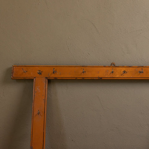 19th Century Wall Mounted Pine Cup Rack