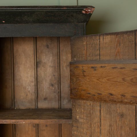 19th Century Irish Pine Bachelor's Food Cupboard