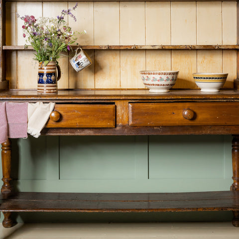 18th Century Irish Vernacular Pine Dresser