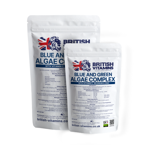 Blue and Green Algae Complex Vitamin C Zinc Selenium