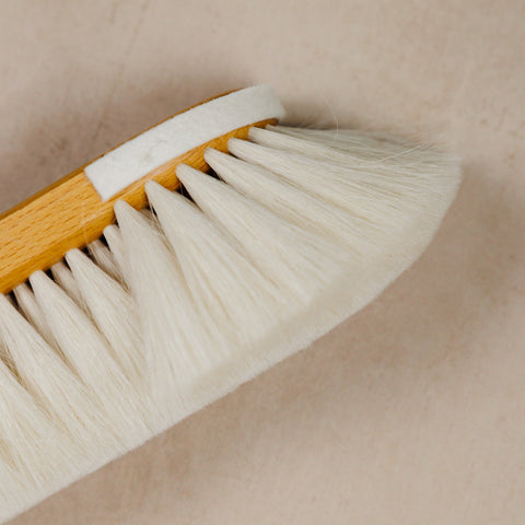 Goat Hair Dust Brush