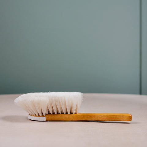 Goat Hair Dust Brush