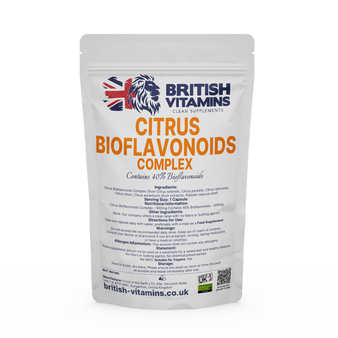 Citrus Bioflavonoids Complex Health & Beauty:Vitamins & Lifestyle Supplements:Vitamins & Minerals British Vitamins 5 Capsules (Sample)
