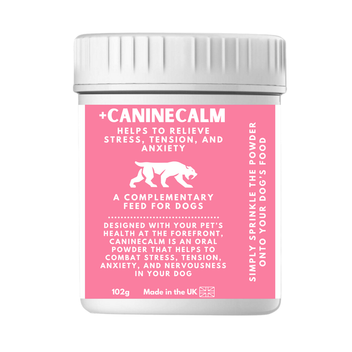CanineCalm Natural Powder Dog Calming Supplement – 102g