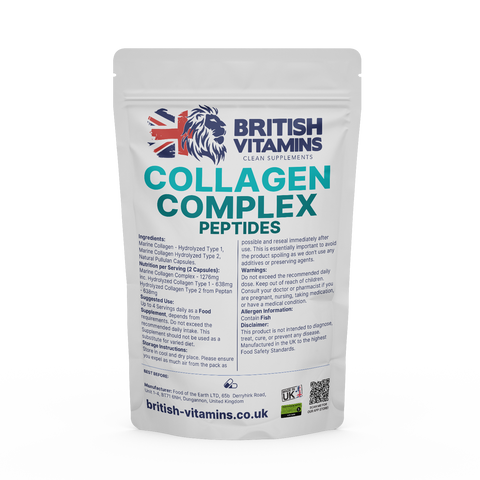 Collagen Complex Proteins Powder Marine No Fillers Unflavoured