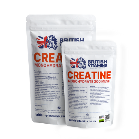 Creatine Monohydrate Capsules 3280mg Serving