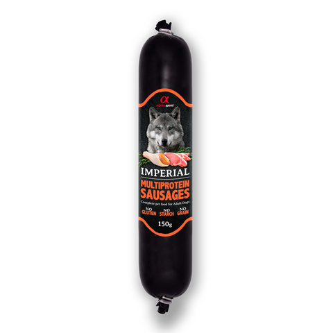 Imperial Multi-Protein Complete Wet Sausage for Adult Dogs (150g & 350g)