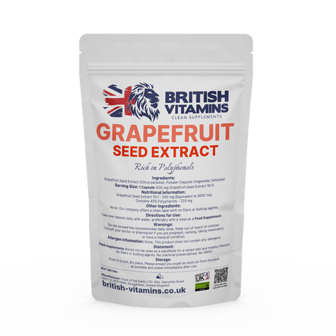 Grapefruit seed extract Health & Beauty:Vitamins & Lifestyle Supplements:Vitamins & Minerals British Vitamins 5 Capsules (Sample)