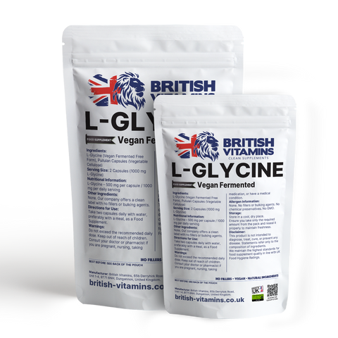 L-Glycine 500mg per Capsule