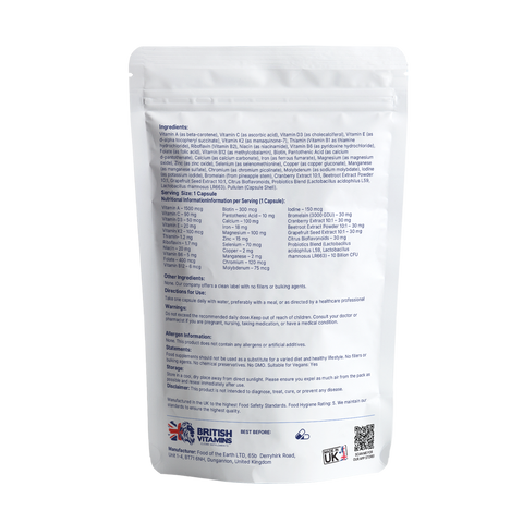 Ladys Elixir - Woman vitamins complex, Bioflavonoids, Enzymes, Live Bacteria Cultures