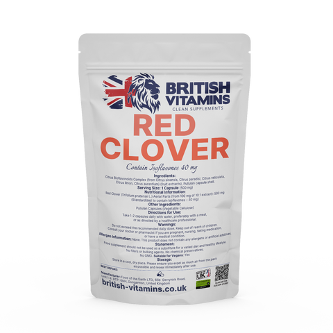 Red Clover Extract Health & Beauty:Vitamins & Lifestyle Supplements:Vitamins & Minerals British Vitamins 5 Capsules (Sample)