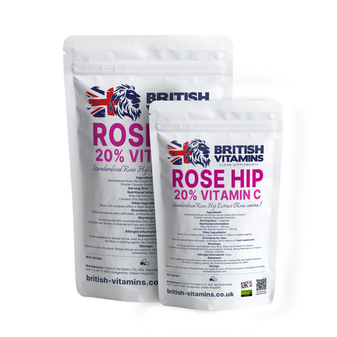 Rose Hips Extract - 20% Natural Vitamin C