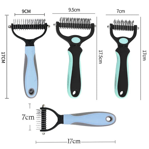 Professional Pet Deshedding Brush Grooming Shedding Supplies