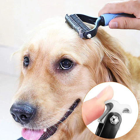 Professional Pet Deshedding Brush Grooming Shedding Supplies