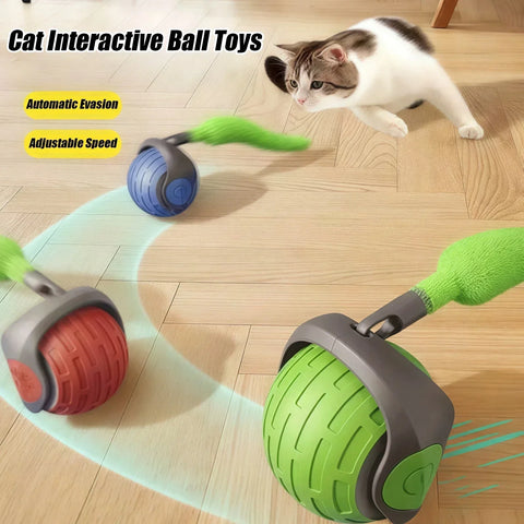 Interactive Pet Toys Ball Auto Electric Rolling Ball