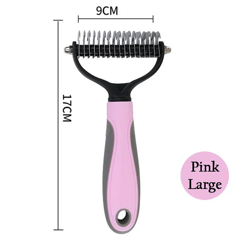 Professional Pet Deshedding Brush Grooming Shedding Supplies
