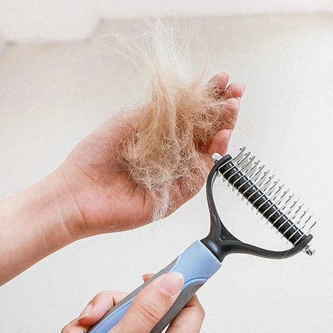 Professional Pet Deshedding Brush Grooming Shedding Supplies
