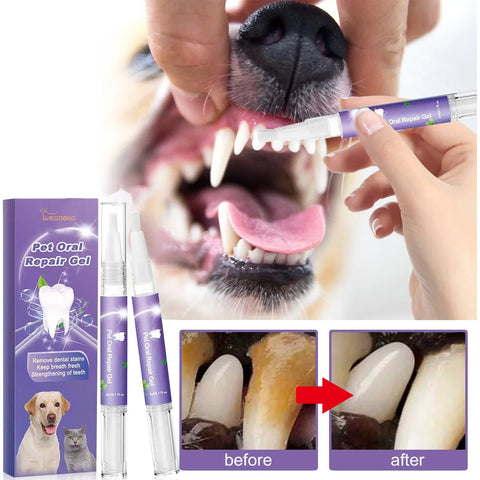 Dog Oral Cleaning Gel Tooth Stain Cleaner