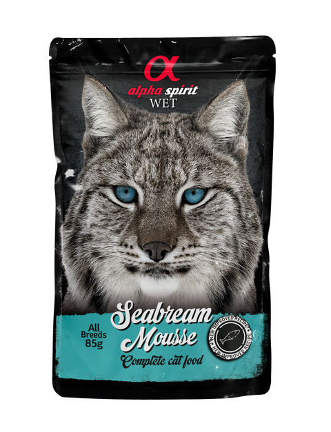 Sea Bream Mousse Complete Cat Food