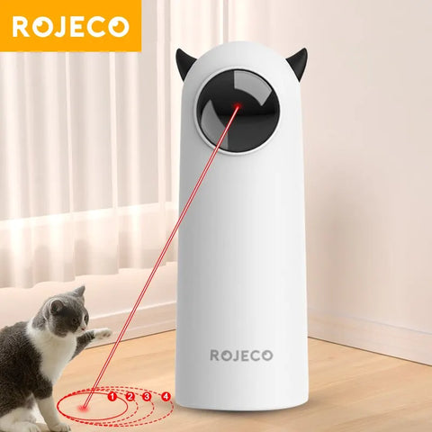 Interactive Smart LED Laser Cat Toy Automatic Pet Teaser