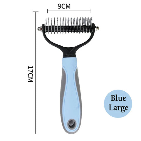 Professional Pet Deshedding Brush Grooming Shedding Supplies