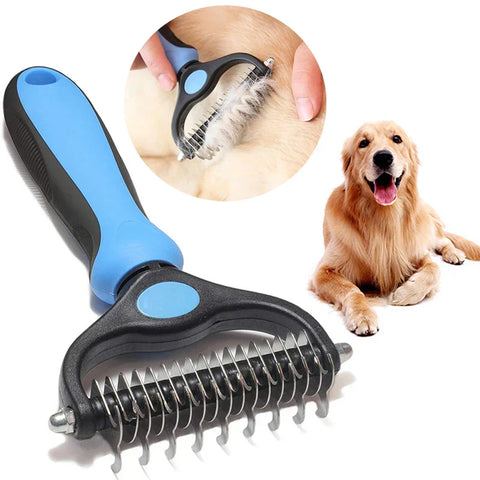 Professional Pet Deshedding Brush Grooming Shedding Supplies