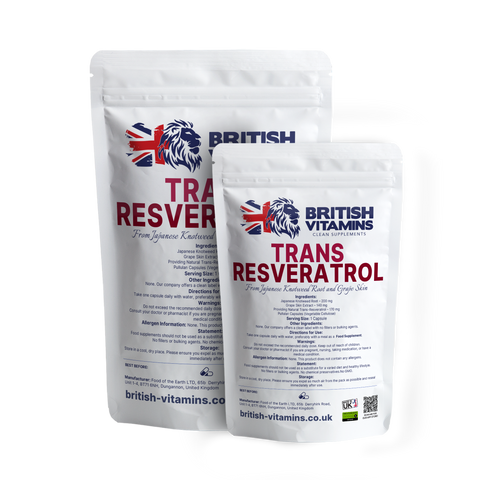 Trans Resveratrol Sourced from Japanese Knotweed Root and Grape Skin