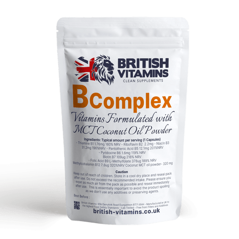 B Complex with MCT Oil – Food Supplement