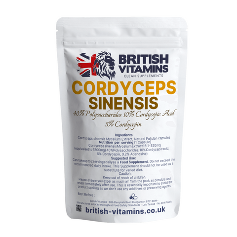Cordyceps capsules Health & Beauty:Vitamins & Lifestyle Supplements:Vitamins & Minerals British Vitamins 5 Capsules ( Sample )