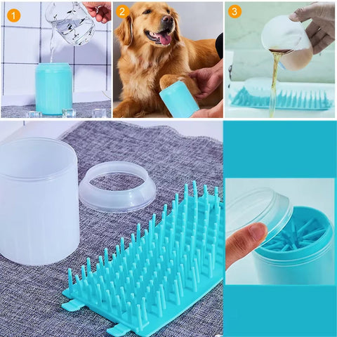 Dog Paw Cleaner  Fast-Drying Pet Paw Cleaner