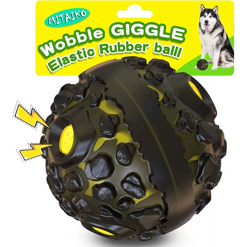 Interactive Dog Ball Squeaky Sound