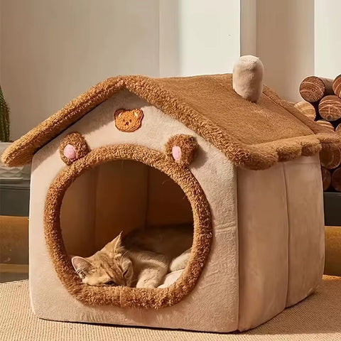 Cateby Foldable Washable & Removable Pet House