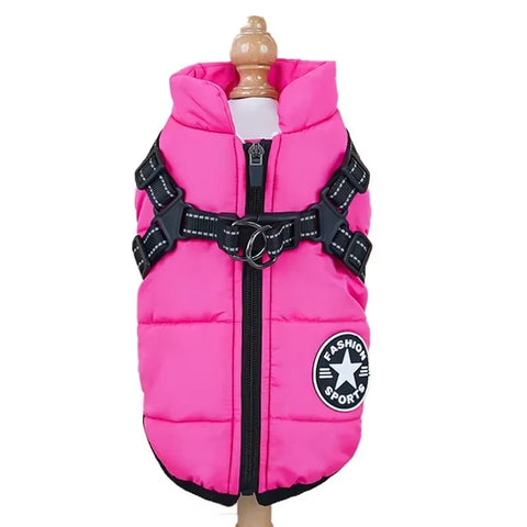 Waterproof Coat Zipper Dog Jacket
