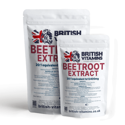 Beetroot Clean 620mg Natural Vegan Capsules Health & Beauty:Vitamins & Lifestyle Supplements:Vitamins & Minerals British Vitamins 5 Capsules
