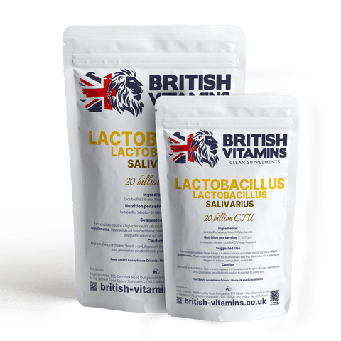 Live Cultures Lactobacillus Salivarius 20 billion CFU